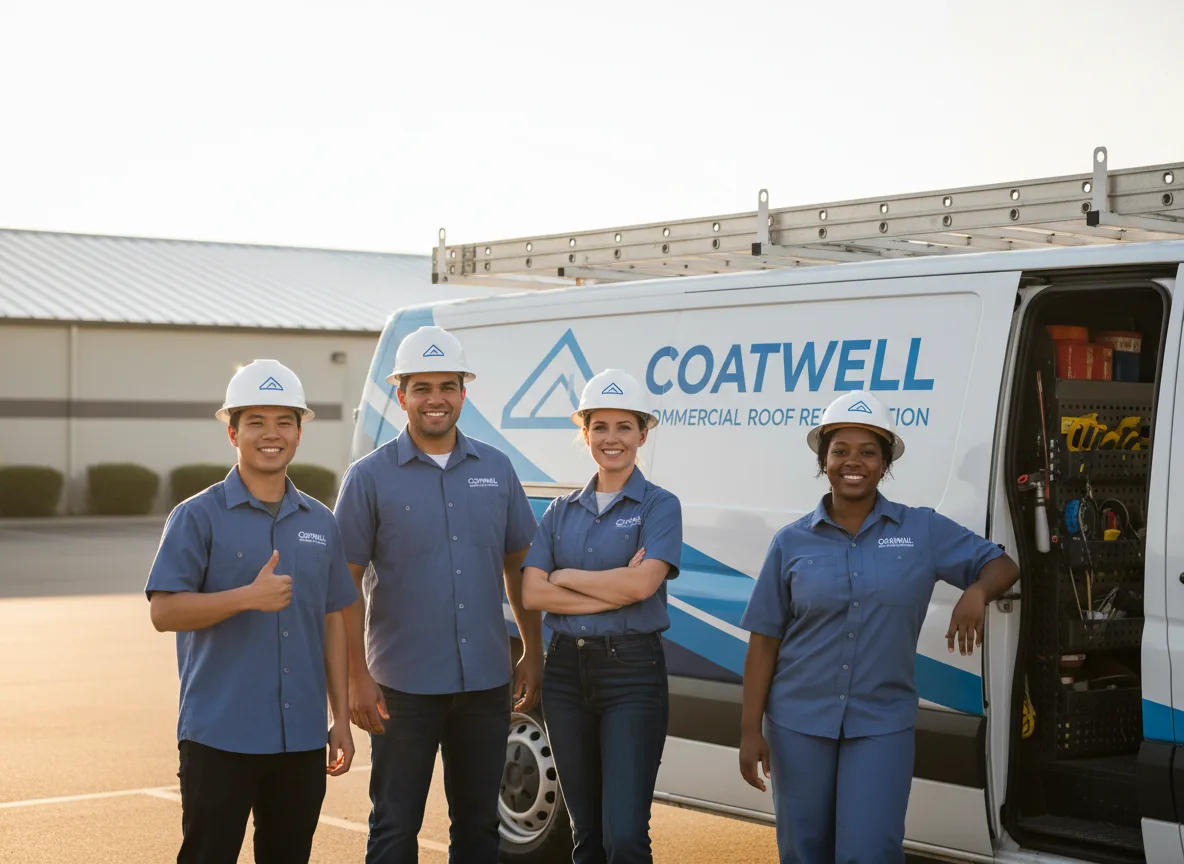 Commercial roof coating company in Engadine, MI